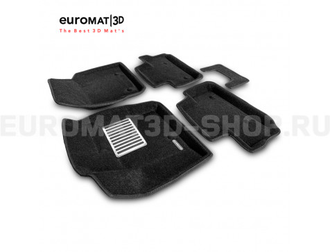 Текстильные 3D коврики Euromat3D Lux в салон для Land Rover Freelander II (2006-2014) № EM3D-003101 Текстильные 3D коврики Euromat3D Lux в салон для Land Rover Freelander II (2006-2014) № EM3D-003101