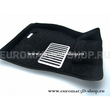 Текстильные 3D коврики Euromat3D Lux в салон для Saab 9-5 (2012-) № EM3D-004300