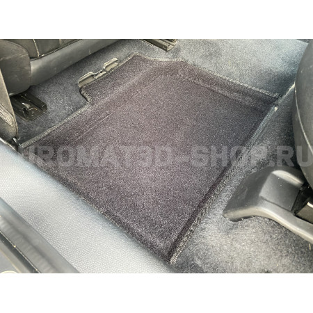 Текстильные 3D коврики Euromat3D Lux в салон для Mini Cooper Countryman (2010-2016) № EM3D-005600