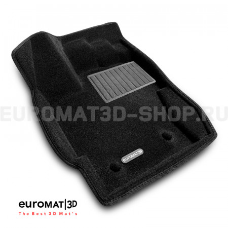 Текстильные 3D коврики Euromat3D Business в салон для Renault Duster (2015-2020) № EMC3D-004209