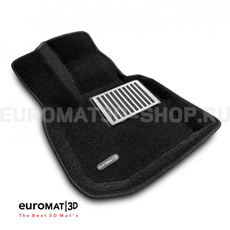 Текстильные 3D коврики Euromat3D Lux в салон для Bmw X4 (G02) (2018-) № EM3D-001222