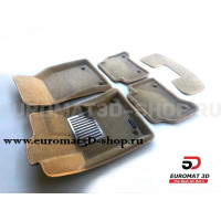Текстильные 3D коврики Euromat3D Lux в салон для Jaguar XE (2016-) № EM3D-002752T Бежевые Текстильные 3D коврики Euromat3D Lux в салон для Jaguar XE (2016-) № EM3D-002752T Бежевые