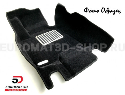 Текстильные 5D коврики с высоким бортом Euromat3D в салон для Mazda CX-7 (2006-2014) № EM5D-003409
