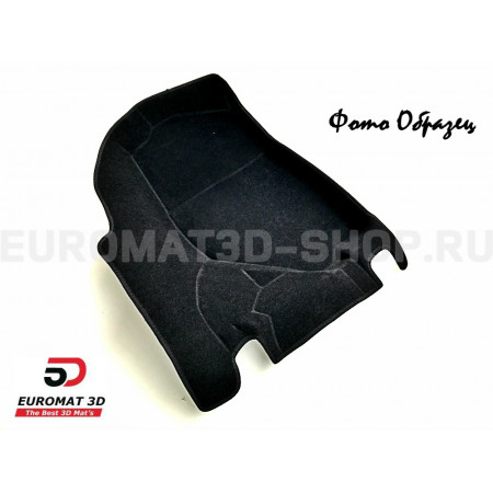 Текстильные 5D коврики с высоким бортом Euromat3D в салон для Mercedes C-Class (W204) (2007-2014) № EM5D-003503