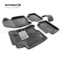 Текстильные 3D коврики Euromat3D Lux в салон для Nissan Qashqai (2007-2013) № EM3D-003714G Серые Текстильные 3D коврики Euromat3D Lux в салон для Nissan Qashqai (2007-2013) № EM3D-003714G Серые