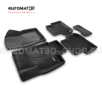 3D коврики Euromat3D EVA в салон для Volkswagen Tiguan (2017-2024) (Укороченная) № EM3DEVA-005420 3D коврики Euromat3D EVA в салон для Volkswagen Tiguan (2017-2024) (Укороченная) № EM3DEVA-005420