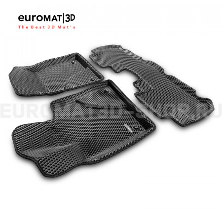3D коврики Euromat3D EVA в салон для Lexus RX (2016-2022) № EM3DEVA-003212