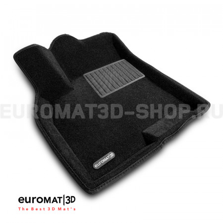 Текстильные 3D коврики Euromat3D Business в салон для Chery Tiggo 7 PRO (2019-) № EMC3D-001421
