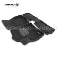 Текстильные 3D коврики Euromat3D Business в салон для Chery Tiggo 8 PRO (2019-2023) № EMC3D-001422