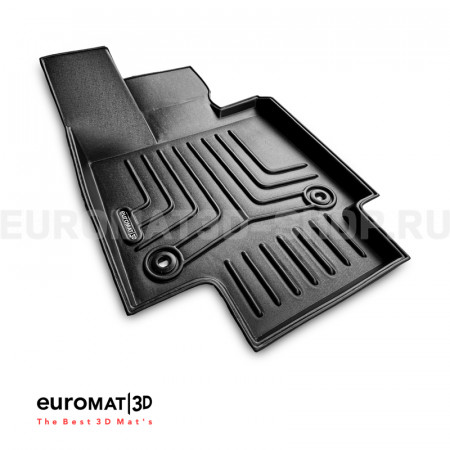 3D коврики Euromat3D Liner в салон для Toyota Rav 4 (2019-) (АКПП) № EM3DLI-005105