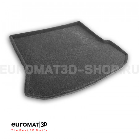 Текстильный 3D Коврик Euromat в багажник Для Exeed TXL (2019-) № EMT3D-001423