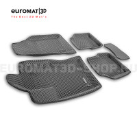 3D коврики Euromat3D EVA в салон для Jeep Compass (2018-) № EM3DEVA-002762 3D коврики Euromat3D EVA в салон для Jeep Compass (2018-) № EM3DEVA-002762