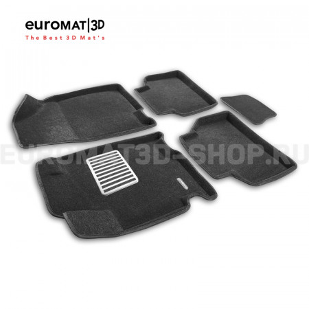 Текстильные 3D коврики Euromat3D Lux в салон для Jac J7 (2023-) № EM3D-000012 Текстильные 3D коврики Euromat3D Lux в салон для Jac J7 (2023-) № EM3D-000012