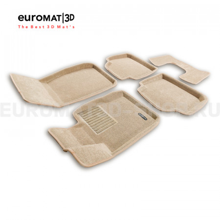 Текстильные 3D коврики Euromat3D Business в салон для Bmw 3 (F30) X-Drive (2010-2018) № EMC3D-001223T Бежевые Текстильные 3D коврики Euromat3D Business в салон для Bmw 3 (F30) X-Drive (2010-2018) № EMC3D-001223T Бежевые