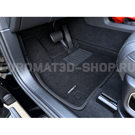 Текстильные 3D коврики Euromat3D Business в салон для Lixiang L7 (2024-) № EMC3D-005743