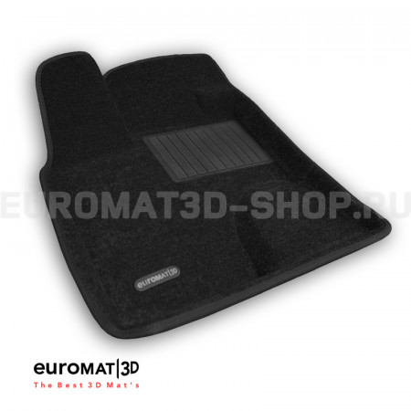 Текстильные 3D коврики Euromat3D Business в салон для Haval F7 (2024-) (4WD) (полный привод) № EMC3D-001470