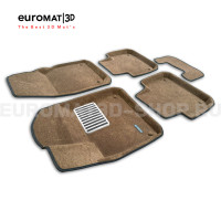 Текстильные 3D коврики Euromat3D Lux в салон для Porsche Cayenne (2018-) № EM3D-004106R Коричневые Текстильные 3D коврики Euromat3D Lux в салон для Porsche Cayenne (2018-) № EM3D-004106R Коричневые
