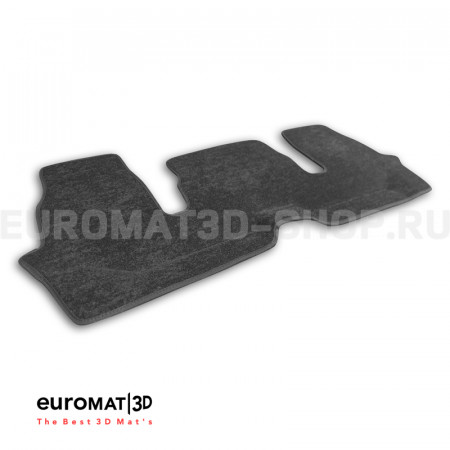 Текстильный 3D коврик на 3-й ряд для Volkswagen Talagon (2021-) № EM3D-005421.3