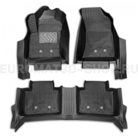 5D коврики EGOIST TPE для Geely Atlas (4WD) (2024-) № 5DTPE814100