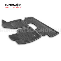 3D коврики Euromat3D EVA в салон для LEAPMOTOR C11 (2021-) № EM3DEVA-001258
