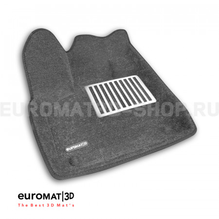 Текстильные 3D коврики Euromat3D Lux в салон для Peugeot 5008 (2016-) № EM3D-003901G Серые Текстильные 3D коврики Euromat3D Lux в салон для Peugeot 5008 (2016-) № EM3D-003901G Серые