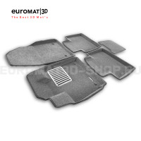 Текстильные 3D коврики Euromat3D Lux в салон для Exeed TXL (2019-) № E..
